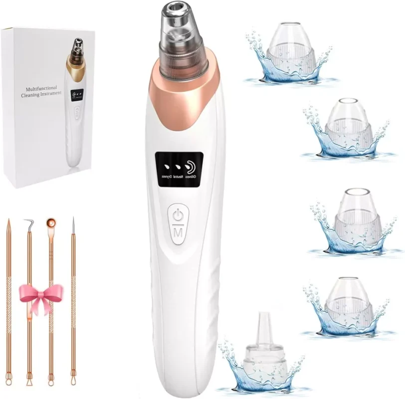 electric blackhead remover with vacuum technology