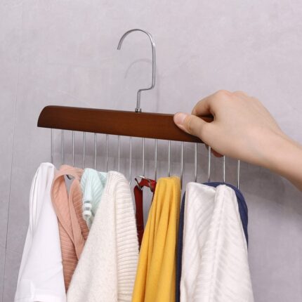 Space-Saving Closet Hook Hanger