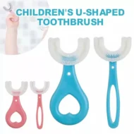 U-Shaped Silicone Baby Toothbrush