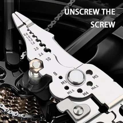 8-in-1 Wire Stripper & Crimper