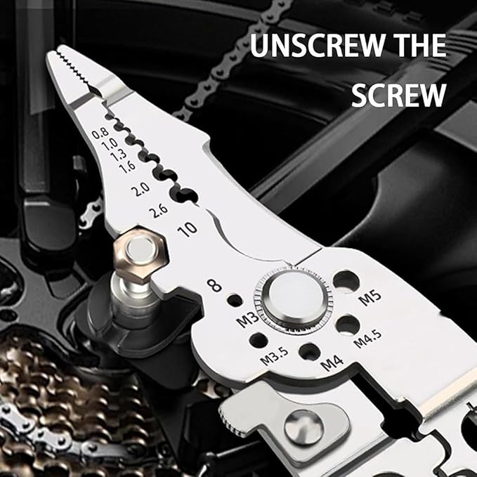 8-in-1 Wire Stripper & Crimper